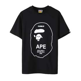 Fashion brand BAPE Man short-sleeved loose T-shirt(15 styles)-1838