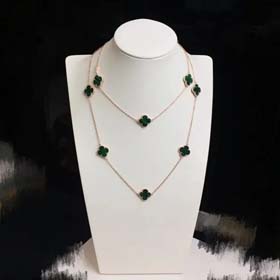 Van Cleef & Arpels VCA New Fashion Four-Leaf Clover Trend Necklace(11 styles)-2057