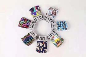 Calvin Klein CK Men's Fashion Printed Colorful Logo Briefs Boxer Briefs Underwear 4PCS-2403